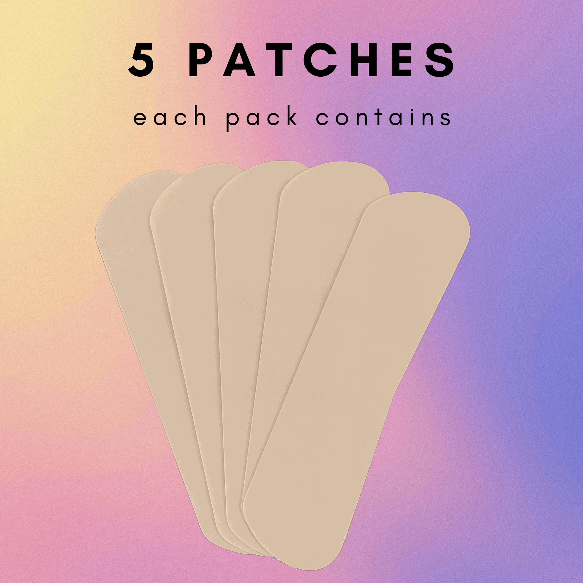 Contains 5 Patches